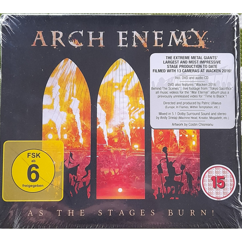 ARCH ENEMY – as the stages burn  CD+DVD