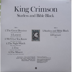 KING CRIMSON – Starless & Bible Black