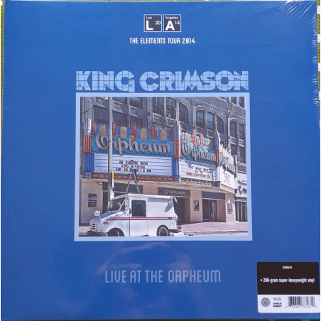 KING CRIMSON – Live At The Orpheum  (ön kapak)