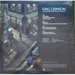 KING CRIMSON – The Reconstruktion Of Light  (arka kapak)