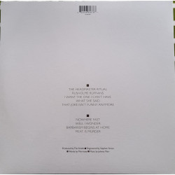 THE SMITHS – Meat Is Murder (arka kapak)