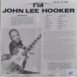 JOHN LEE HOOKER – I’m John Lee Hooker