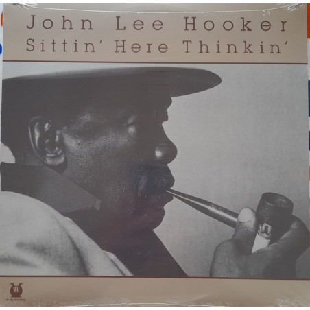 JOHN LEE HOOKER – Sittin’ Here Thinkin’    (ön kapak)