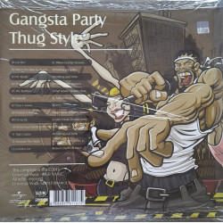 GANGSTA PARTY - Thug Style   (arka kapak)