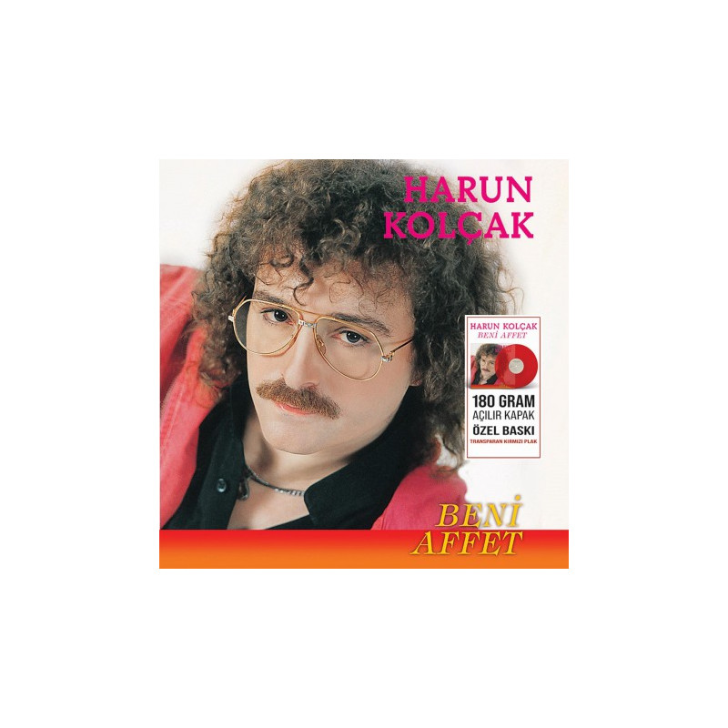 HARUN KOLÇAK – beni affet (kırmızı renkli plak)