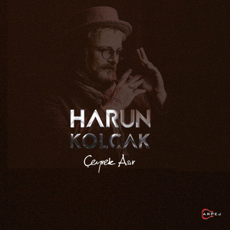 HARUN KOLÇAK – çeyrek asır  2LP     (ön kapak)