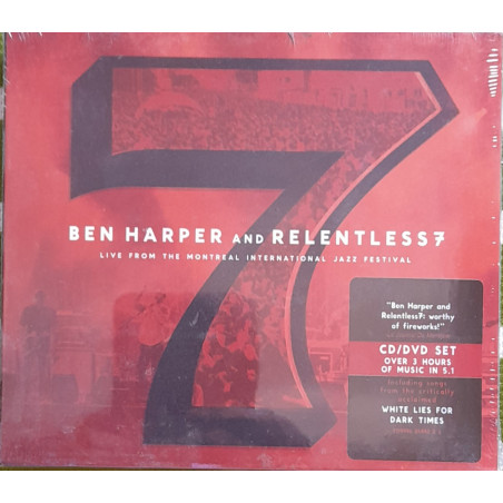 BEN HARPER & RELENTLESS 7 – live from Montreal (ön kapak)