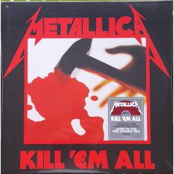 METALLICA – Kill ‘em All (Limited Edition JUMP IN THE FIRE ENGINE RED VINYL)  (ön kapak)