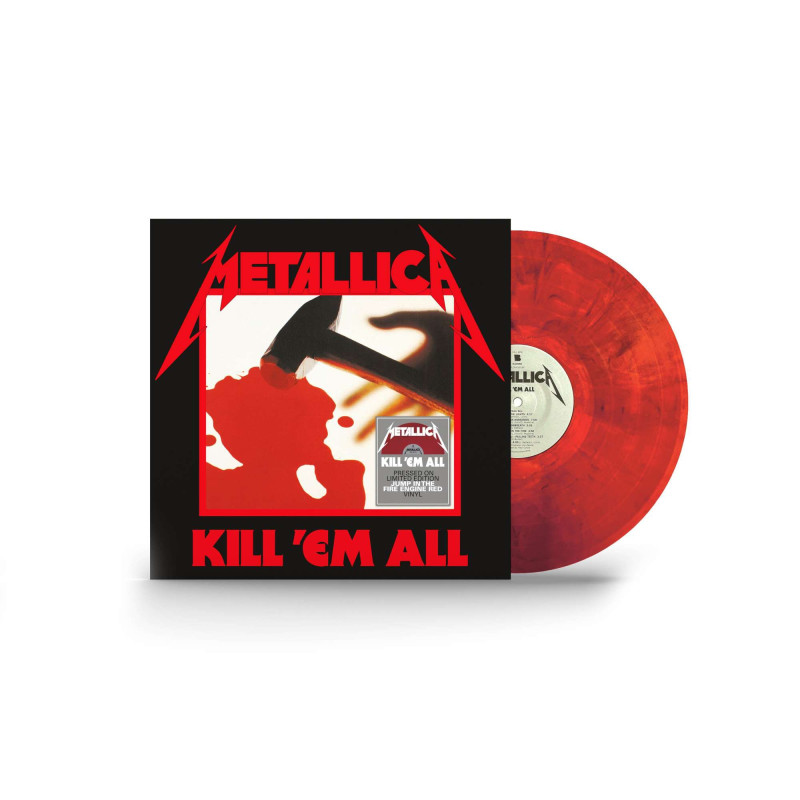 METALLICA – Kill ‘em All (Limited Edition JUMP IN THE FIRE ENGINE RED VINYL)