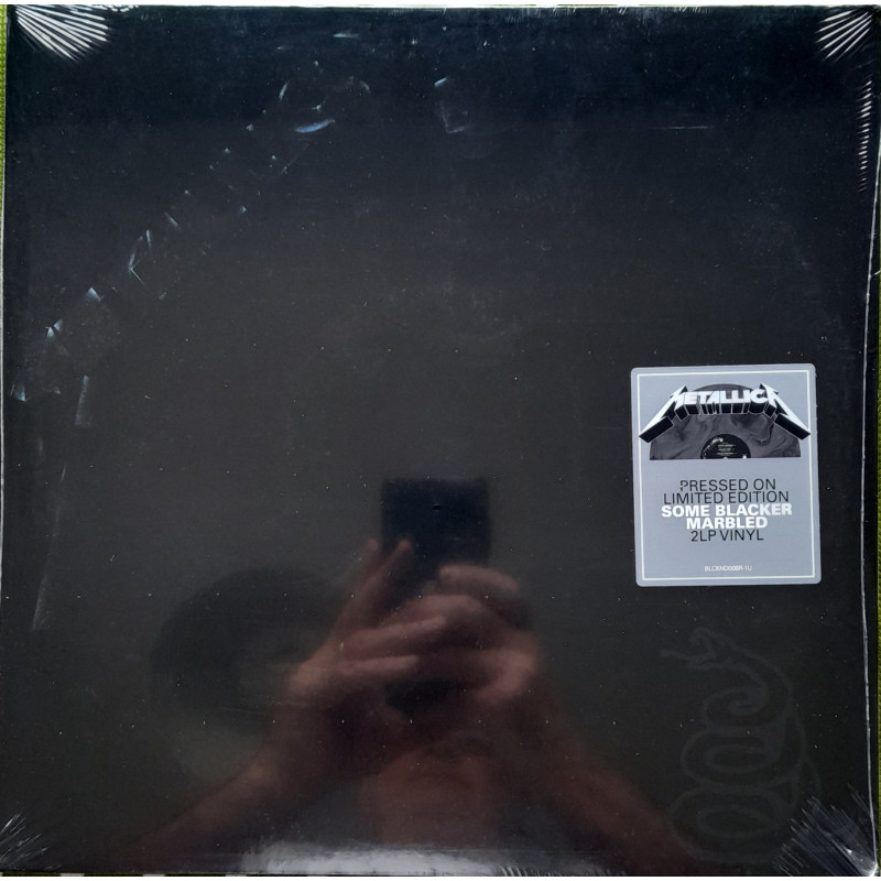 METALLICA – Metallica (Limited Edition SOME BLACKER MARBLED VINYL)  2LP