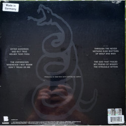 METALLICA – Metallica (Limited Edition SOME BLACKER MARBLED VINYL)  2LP