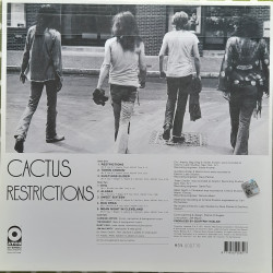 CACTUS - Restrictions (Limited, Numbered, GREEN VINYL)   (arka kapak)