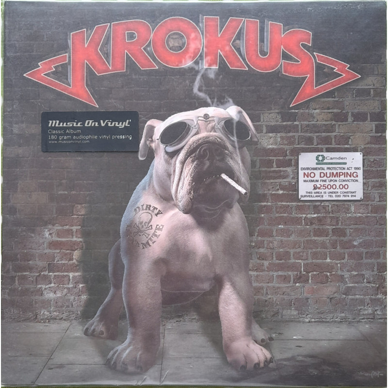 KROKUS – Dirty Dynamite  (ön kapak)