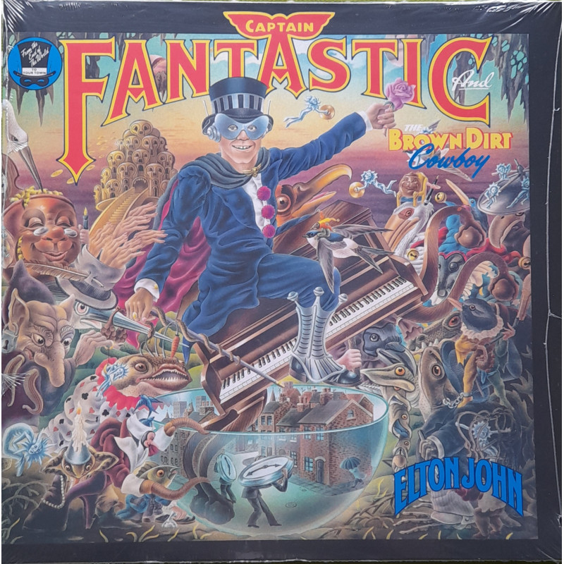 ELTON JOHN – Captain Fantastic And The Brown Dirt Cowboy (ön kapak)