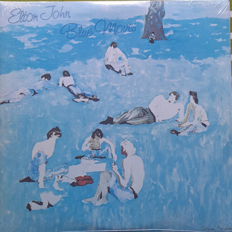 ELTON JOHN – Blue Moves    (ön kapak)