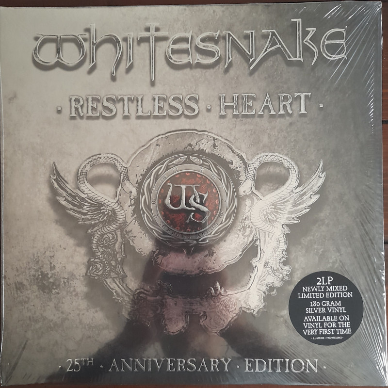 WHITESNAKE – Restless Heart (25th Anniversary Limited Edit. Silver Vinyl) 2LP