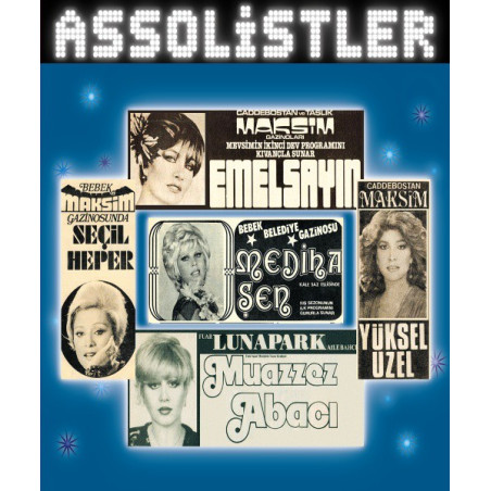 ÇEŞİTLİ SANATÇILAR – assolistler-1  (ön kapak)