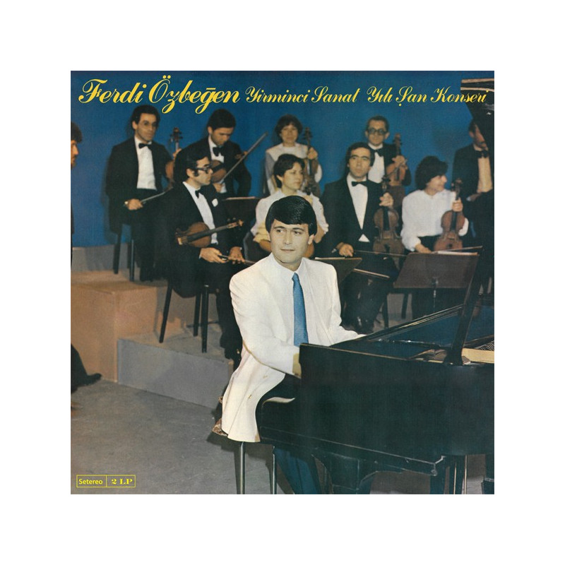 FERDİ ÖZBEĞEN – 20.sanat yılı şan konseri  2LP    (ön kapak)