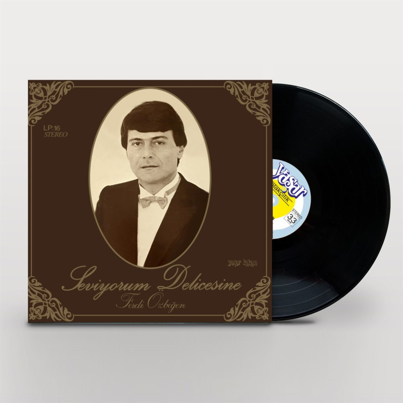 FERDİ ÖZBEĞEN – seviyorum delicesine    (ön kapak)