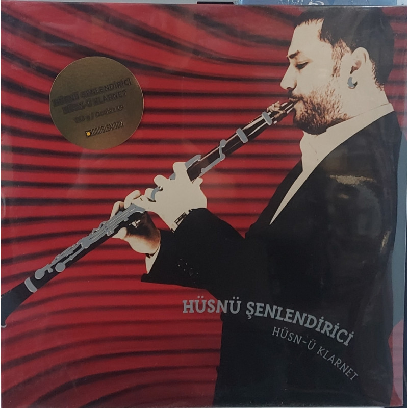 HÜSNÜ ŞENLENDİRİCİ – hüsn-ü klarnet  2LP  (ön kapak)