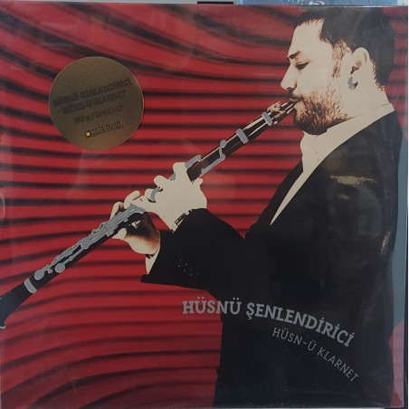 HÜSNÜ ŞENLENDİRİCİ – hüsn-ü klarnet  2LP  (ön kapak)