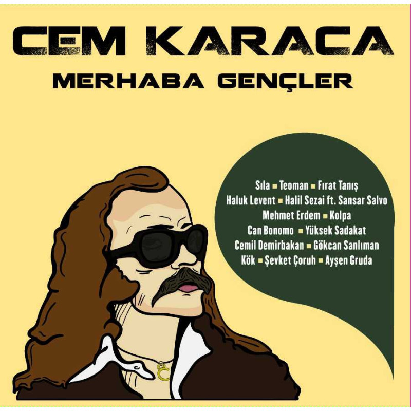 CEM KARACA, ÇEŞİTLİ SANATÇILAR – merhaba gençler  2LP