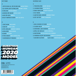 ÇEŞİTLİ SANATÇILAR – Murathan Mungan: 2020 model  2LP   (arka kapak)