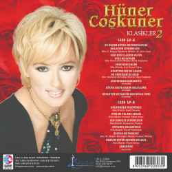 HÜNER COŞKUNER – klasikler-2  (kırmızı renkli plak)  (arka kapak)