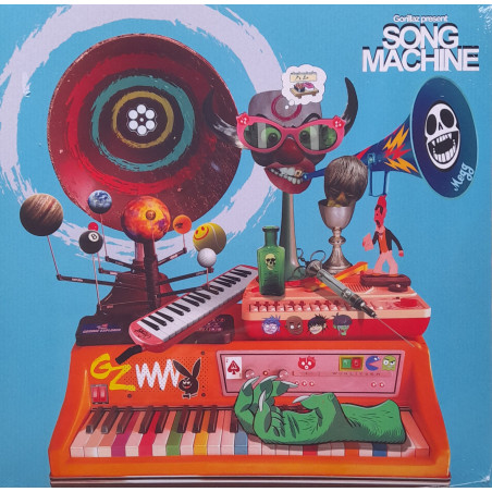 GORILLAZ – Song Machine Season One (ön kapak)