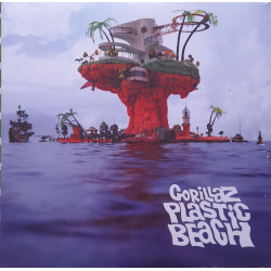 GORILLAZ – Plastic Beach (ön kapak)