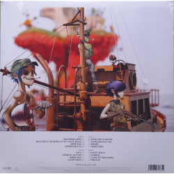 GORILLAZ – Plastic Beach (arka kapak)