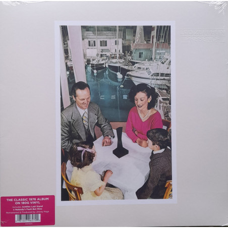 LED ZEPPELIN - Presence (ön kapak)