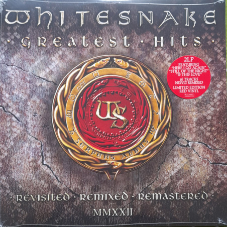 WHITESNAKE – Greatest Hits  (ön kapak)