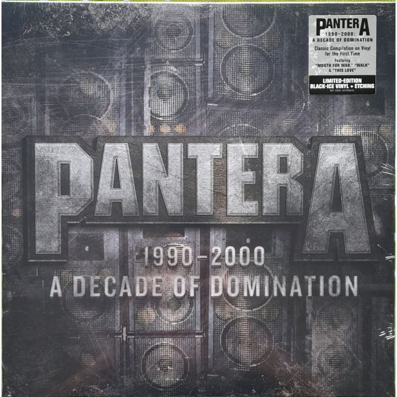 PANTERA – 1990-2000: A Decade  Of Domination (ön kapak)