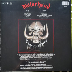 MOTÖRHEAD – Iron Fist (arka kapak)