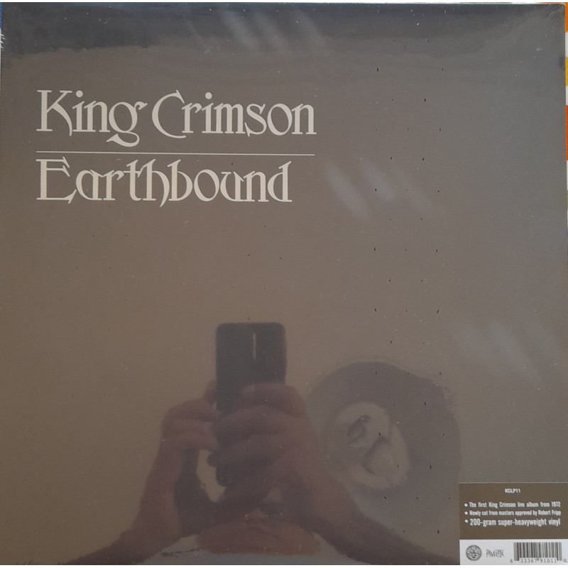 KING CRIMSON - Earthbound   (ön kapak)