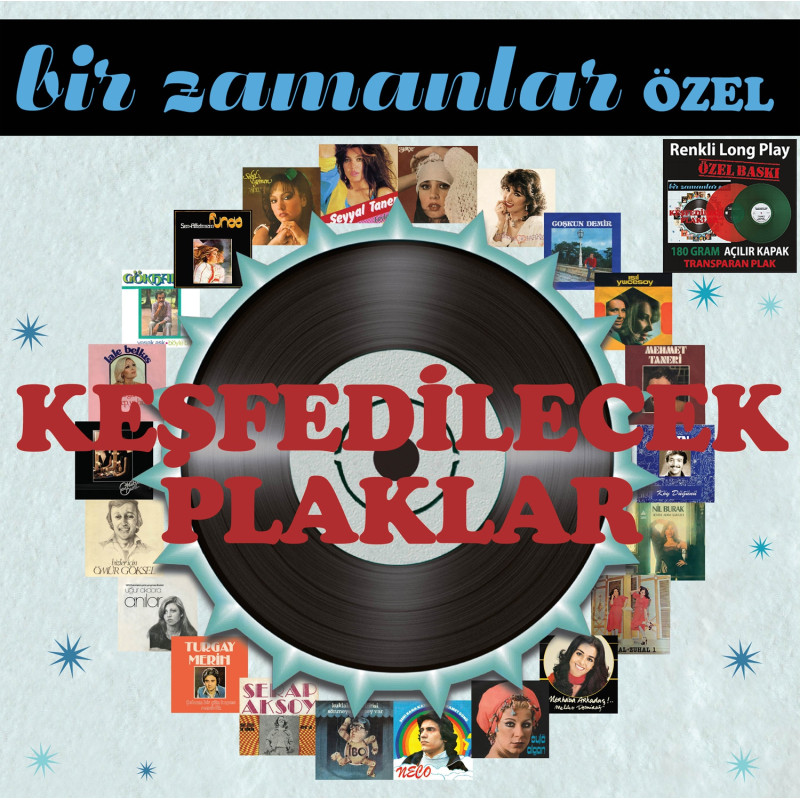 ÇEŞİTLİ SANATÇILAR – bir zamanlar özel (keşfedilecek plaklar-renkli) 2LP