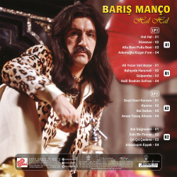 BARIŞ MANÇO – hal hal  2LP    (arka kapak)