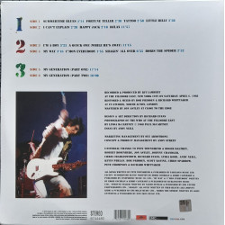 THE WHO – Live At The  Fillmore East ’68    (3LP)
