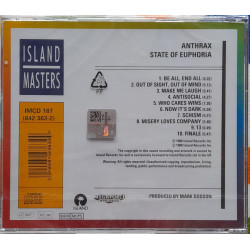 ANTHRAX – state of euphoria