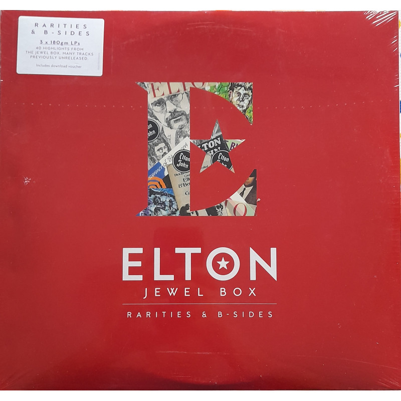 ELTON JOHN – Jewel Box:Rarities & B-Sides  3LP