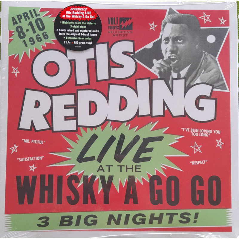 OTIS REDDING – Live At The Whisky A Go Go 2LP