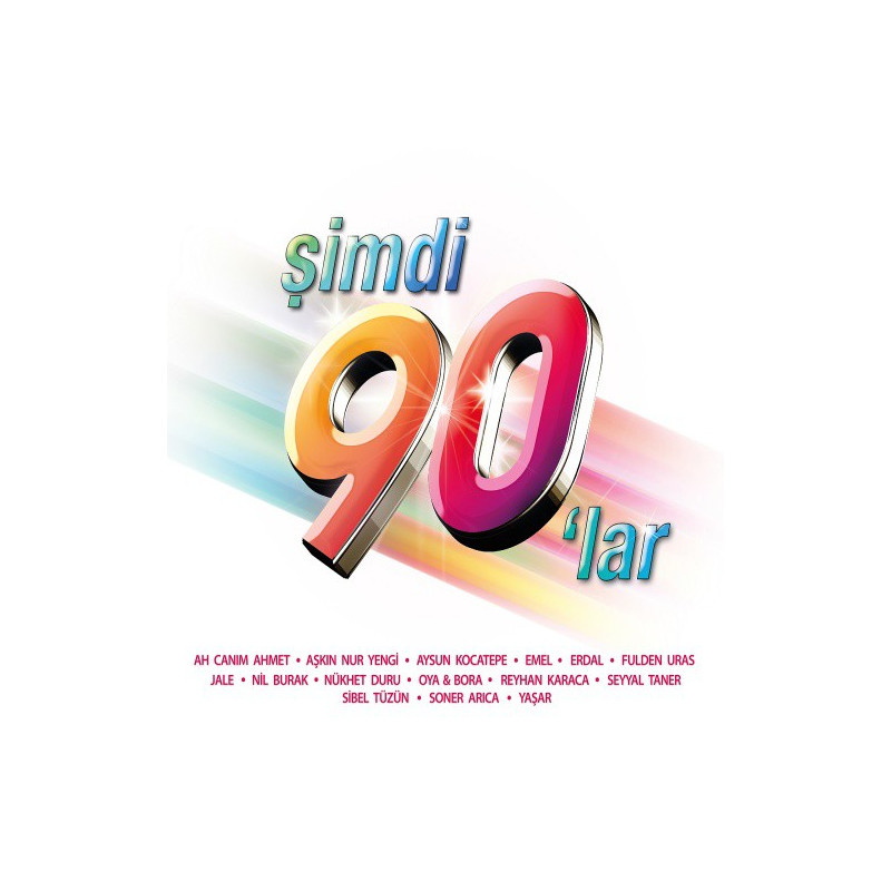 ÇEŞİTLİ SANATÇILAR – şimdi 90’lar  2LP