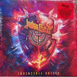 JUDAS PRIEST – Invincible Shield (Limited  Edition  RED VINYL)  2LP