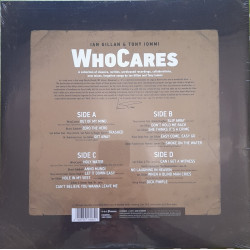 IAN GILLAN & TONY IOMMI - WhoCares (Limited Edition WHITE VINYL) 2LP