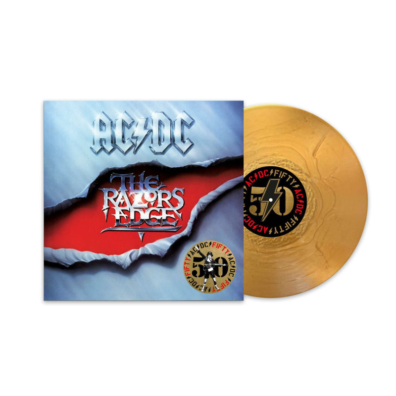 AC/DC – The Razor's Edge (50th. Anniversary Special Edition  GOLD VINYL)