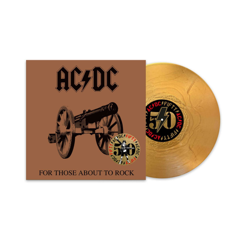 AC/DC – For Those About To Rock (50th. Anniversary Special Edition  GOLD VINYL)