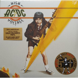 AC/DC – High Voltage (50th. Anniversary Special Edition  GOLD VINYL)