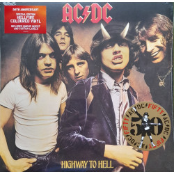 AC/DC – Highway To Hell (50th. Anniversary Special Edition  HELLFIRE  VINYL)