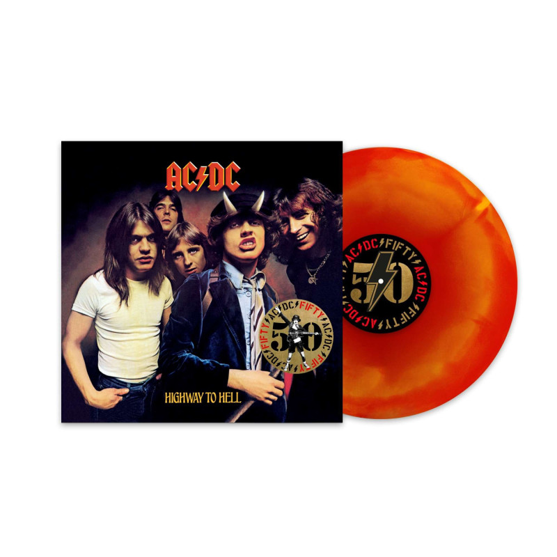 AC/DC – Highway To Hell (50th. Anniversary Special Edition  HELLFIRE  VINYL)